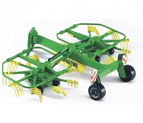 Аксессуар для трактора Bruder - Двухроторный валкователь Krone (Bruder, 02-216)